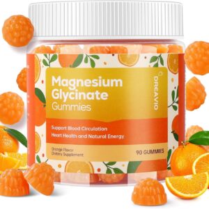 Magnesium Glycinate Gummies — Orange