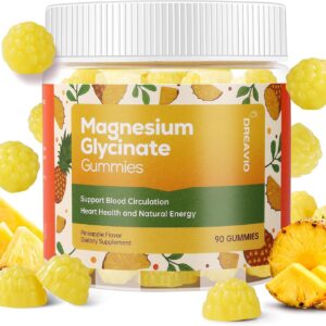 Magnesium Glycinate Gummies — Pineapple